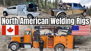 The Top 5 Types of Welding Rigs service trucks pipeliners trailers etc [upl. by Schargel]