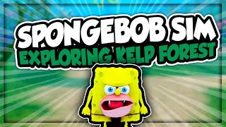 Exploring the kelp forest in SpongeBob sim [upl. by Idok890]