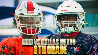 Ohio vs Dallas Metro  8th Grade FBU National Championship  Rainey Day Duel  Quarterfinal [upl. by Endys40]