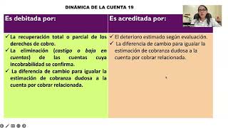 PLAN CONTABLE ELEMENTO 1 Activo disponible y exigible CUENTA 19 TEORÍA Y PRÁCTICA [upl. by Euqram]