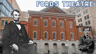 FORDS THEATRE site of Lincolns assassination [upl. by Airdnat]