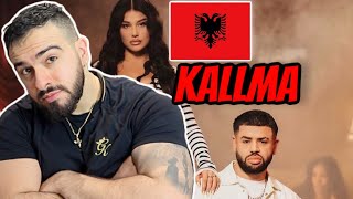 🇦🇱 Noizy Ft Dhurata Dora  Kallma Albanian Music REACTION [upl. by Scoter372]