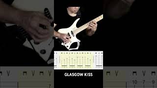 John Petrucci Glasgow Kiss johnpetrucci glasgowkiss guitartabs tabs guitarsolo [upl. by Biddy]