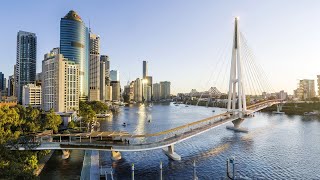 BESIX Watpac and Connect Brisbane Team awarded Kangaroo Point Green Bridge [upl. by Carmela409]