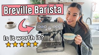 Breville Barista Express Review I How to use a beginners guide☕ [upl. by Lexie]