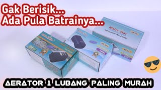 Review Aerator 1 lubang merk Nikita Star 8803 911 Q8 Murah dan Gak berisik [upl. by Cecil]