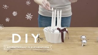 Adventskranz in der Kuchenform  Westwing Dekorieren [upl. by Collete]