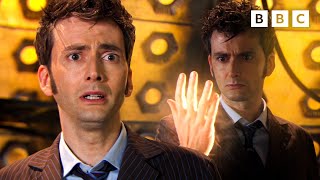 The Tenth Doctor regenerates  Doctor Who  BBC [upl. by Rramal]