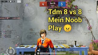 Bgmi  8 vs 8 tdm channel 40kills  noob play [upl. by Aerdnaeel524]