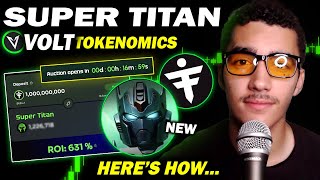 DONT MISS on Super Titan  TitanXs NEWEST 100x Volt tokenomics [upl. by Sueddaht957]