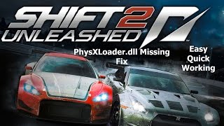 PhysXLoaderdll Missing Need for Speed Shift 2 Fix [upl. by Brice777]