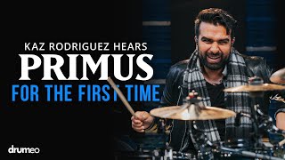 Kaz Rodriguez Hears Primus For The First Time [upl. by Vedi106]