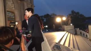 160603 송중기 송혜교 송송커플 Song Joong Ki Song Hye Kyo Song Song Couple  BaekSang Arts Awards red carpet [upl. by Hgiel]