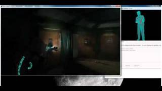 Xbox 360 Kinect Hack Dead Space 2 Virtual Play FAAST [upl. by Elodia389]