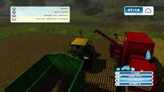 farming simulator 2013 xbox 360 lets play ep3 starting the harvest [upl. by Bueschel]