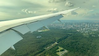 Oman Air 7879 STUNNING Frankfurt Landing [upl. by Milak]