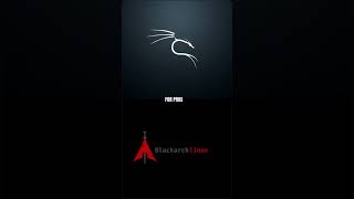 Kali linux vs blackarch shorts [upl. by Ennirroc663]