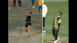 Shoaib Akhtar bowling 🔥🔥 injury 2008 legend 2023🔥🔥🔥 [upl. by Khajeh]