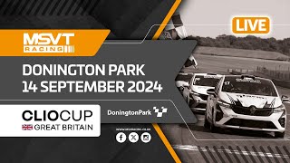 Clio Cup GB  Round Seven  Donington Park Grand Prix  September 14 2024 [upl. by Sobel71]