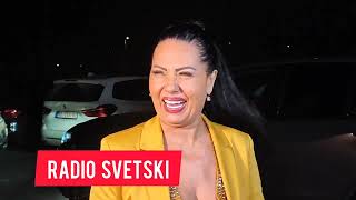 Zlata Petrovic sa sinom stigla na svadbu Slobe Radanovica USLA U ODELO STARO 30 GODINA [upl. by Anwahsit]