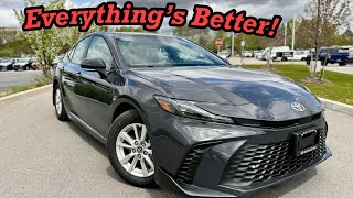 2025 Toyota Camry Hybrid SE Review What’s Changed [upl. by Beera343]