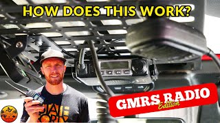 GMRS Radio Review  How It Works [upl. by Osnofedli]