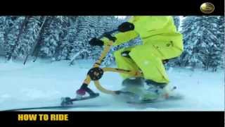 Snowbike HOW TO RIDEmp4 [upl. by Linette]