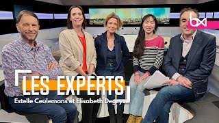 Les Experts reçoivent Estelle Ceulemans et Elisabeth Degryse [upl. by Lrigybab]