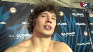 Alex Dieringer finishes third at US Olympic Team Trials at 74 kg [upl. by Eli]