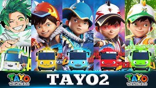 HEY TAYO V2 COVER PARODY VERSI TAYO amp BOBOIBOY GALAXY [upl. by Drogin255]