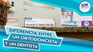 Diferencia entre un ortodoncista y un dentista [upl. by Ayo]