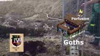 Playing as the goths in aoe2 [upl. by Hudgens876]