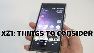 Sony Xperia XZ1 Things to Consider amp Battery Life Review [upl. by Isdnyl]