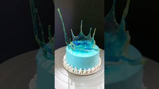 Isomalt cake topper  shorts  Isomalt sail cake topper [upl. by Annawt]