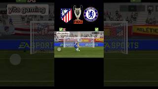 Athletico Madrid vs Chelsea🥅🏆💔😭footballteam fcmobile25 💯💥✅ [upl. by Idona65]