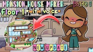 NEW HOUSE MAKER Aesthetic🧺AVATAR WORLD House Ideas✨ New Update FREE House Design Makeover [upl. by Aisitel259]