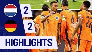 Germany vs Netherlands 22  All Goals amp Highlights  European Nations League 2024 [upl. by Vinni417]