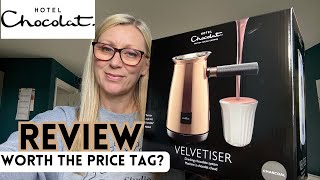 HOTEL CHOCOLAT VELVETISER  unboxing and first impressions  is it worth the money [upl. by Enirehtakyram]