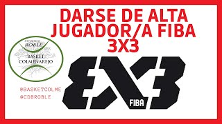 Como darme de alta como jugadora FIBA 3x3 inscripcion3x3 fiba3x3 jugador3x3 alta3x3 altafiba [upl. by Trudnak]