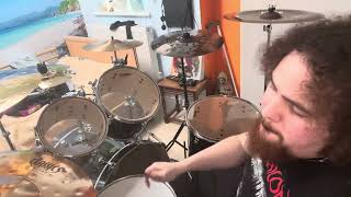 Nokturnal Mortum Goat Horns Drum Cover [upl. by Nymassej296]