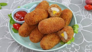 ইফতারে দোকানের মতো স্বাদে ডিম চপআলুর চপ  Dim Aloor chopEgg chopEgg CutletDim Chop Iftar recipe [upl. by Dona]