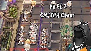 PVEX2 AFK Clear Arknights CN [upl. by Llyrehc]