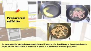 pasta con salsiccia e panna [upl. by Alaster]