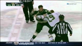 Steve Ott vs Darroll Powe Jan 21 2012 [upl. by Houlberg]