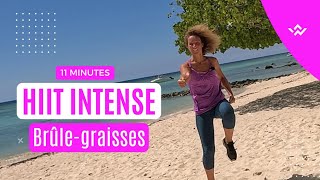 11 MIN HIIT intense pour brûler des graisses  Tonifier cuisses fessiers abdos [upl. by Namsaj]