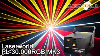 Laserworld PL30000RGB MK3 product video [upl. by Lolly]