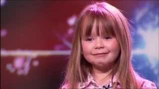 Connie Talbot  Audition in Britains Got Talent high quality [upl. by Ahseuqal]