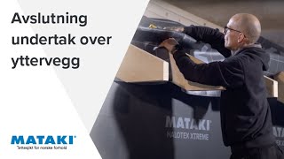 Avslutning undertak over yttervegg  Prosjektering [upl. by Munn]