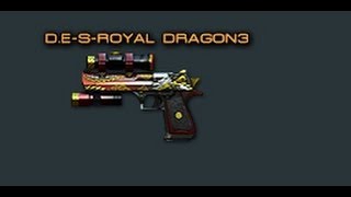 Cross Fire China  Desert EagleS Royal Dragon 3 Review [upl. by Wake]