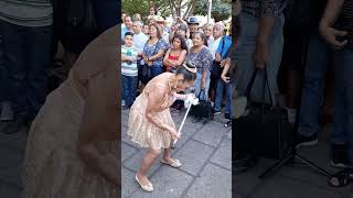 yajaira y el atol de elote usa baile cumbia [upl. by Eddana232]